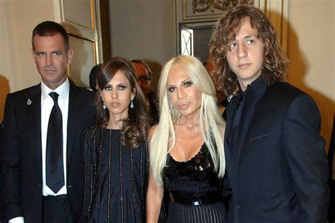 genitori versace|versace family.